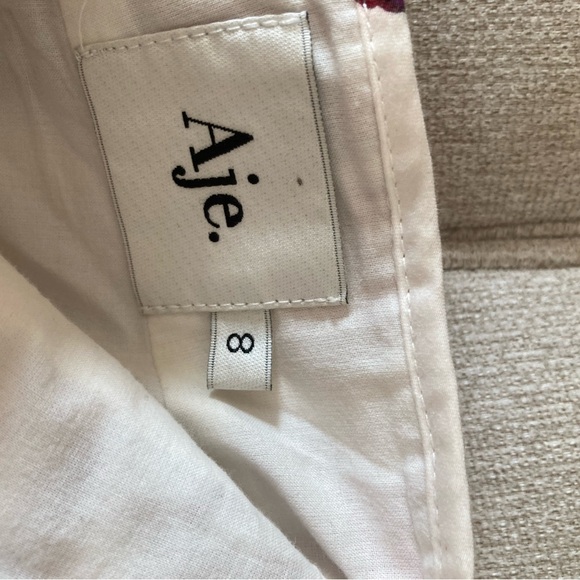 Aje Floral Bubble Mini Skirt Like New - Picture 4 of 8